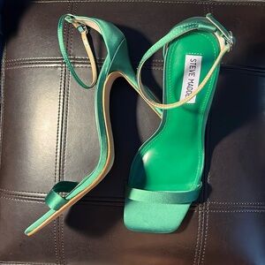 Steve Madden Women's Shaye Strappy Open-Toe Stiletto Sandals 10M